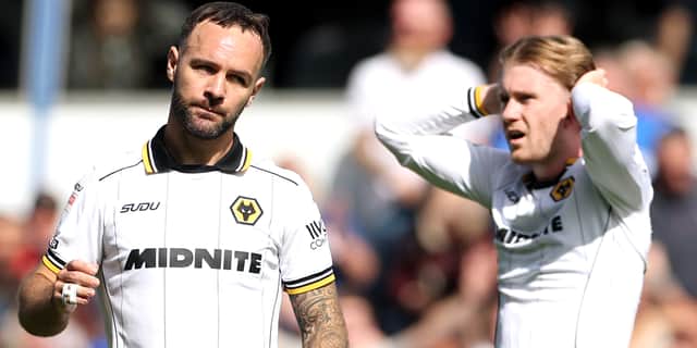 Frustration for Adam Armstrong and Tommy Doyle