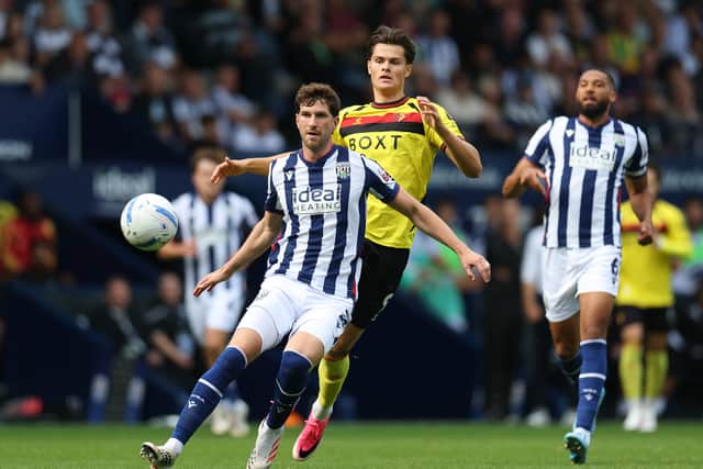 Albion's Chris Mepham really caught the eye with a mature, professional performance.