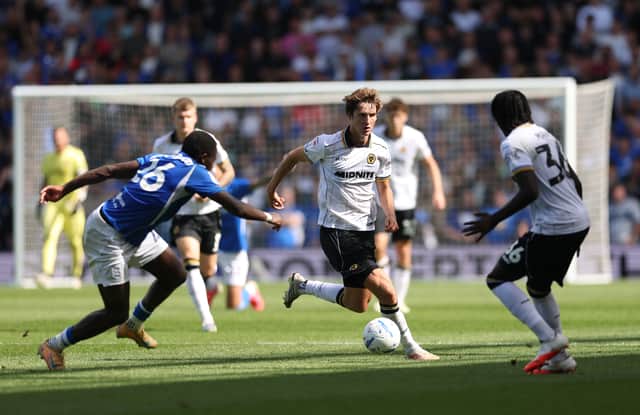 Fer Lopez on the ball