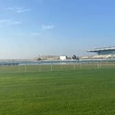 A general view of the racecourse in Bahrain
