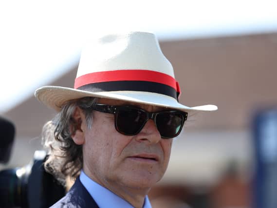 Owner George Waud at Lingfield
