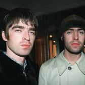 Liam and Noel Gallagher in 1999