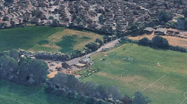 The newly resurfaced and restructured driveway provides the main access to the sports and social club