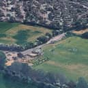 The newly resurfaced and restructured driveway provides the main access to the sports and social club