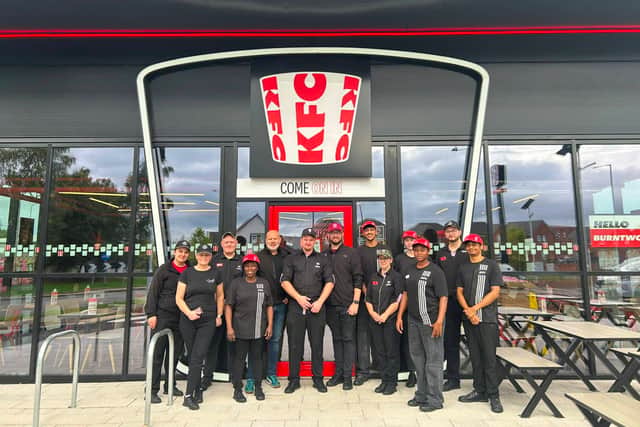 The KFC opened this week