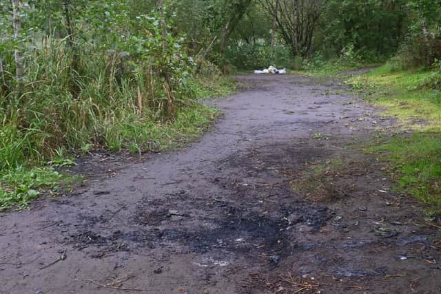 The site where the death had happened