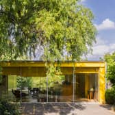 A view of the 22 Parkside house, set amongst trees