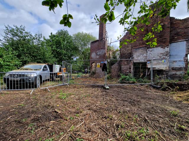 Riverside House has emerged from the undergrowth