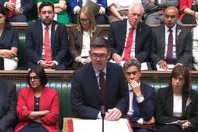 Andy Burnham during Prime Minister’s Questions