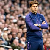 Mauricio Pochettino on the touchline at Tottenham