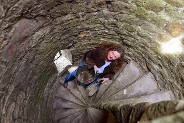Jayne Pilkington gets Sedgley Beacon looking good ahead of the two days