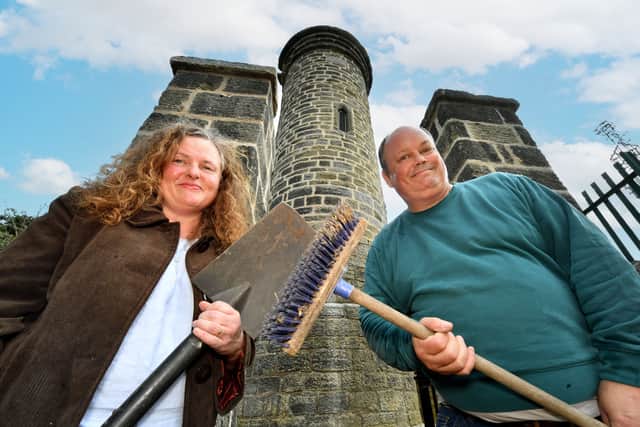 Jayne Pilkington and Jim Galloway have been among the team working to get the Beacon ready for visitors