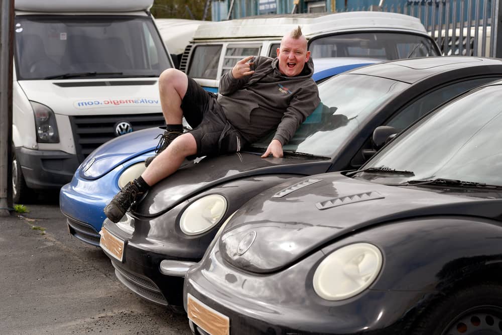 Lee Southerton from Volksmagic, Oldbury gets set for VDubs in the Valley, which will take place in Bewdley.
Tim Thursfield/Iconic Media Group