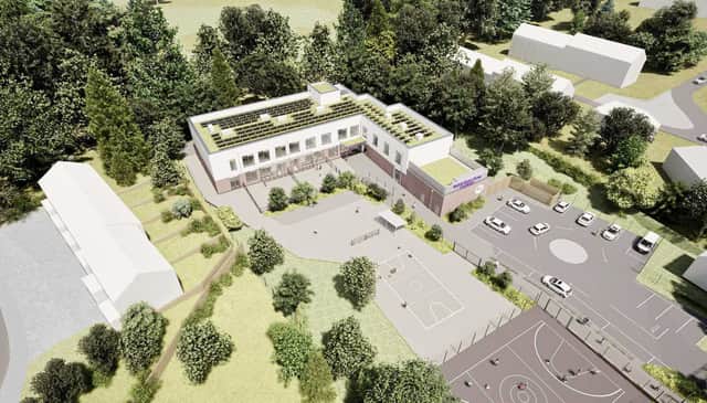Visualisation of redevelopment at Welsh House Farm Junior And Infant School in Quinton, Birmingham