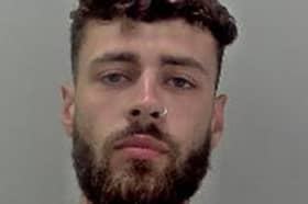 Ben Matthews has been jailed for nearly five years. Photo: West Mercia Police
