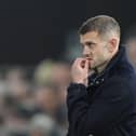 Luton Town manager Jack Wilshere on the touchline