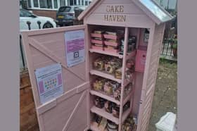 The Cake Haven shed