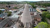The Red House glass cone, in the foreground, is objecting to plans for a distillery at a neighbouring ex-glassworks
