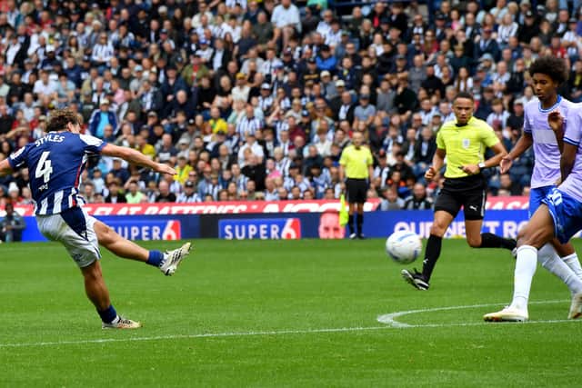 WEST BROMWICH ALBION V QPR
Callum Styles scores to equalise.
Tim Thursfield/Iconic Media Group