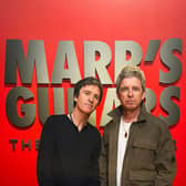 Noel Gallagher and Johnny Murr reminisced about The Smiths star's guitar collection