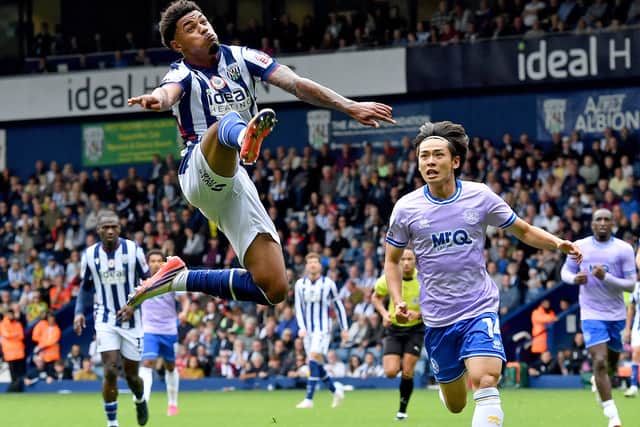 Kareem Tunde came on midway through the second half and tried to force it in Albion’s favour.
Tim Thursfield/Iconic Media Group