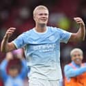 Erling Haaland celebrating