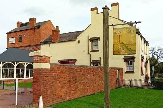 Beacon Hotel pub in Sedgley