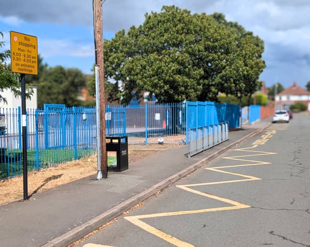 The school streets project aims to create safer roads for children and families during school drop-off and pick-up times. Photo: Walsall Council