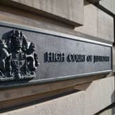 Edinburgh High Court sign