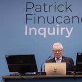 The Pat Finucane Inquiry hearings room