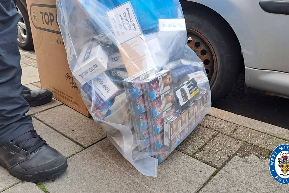 Illicit goods seized 