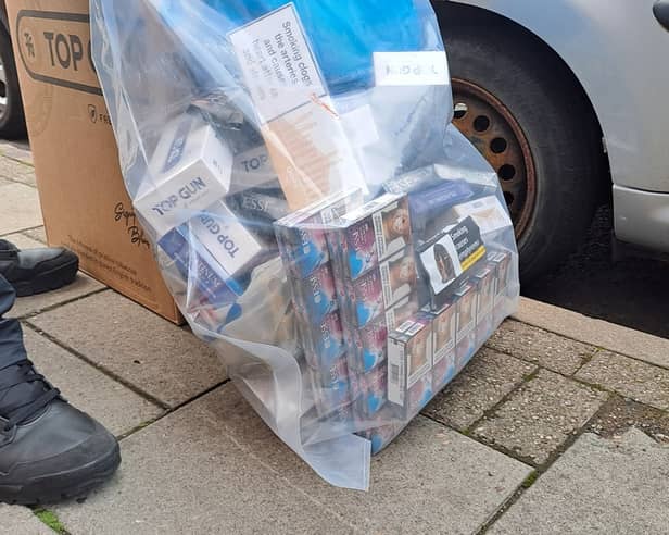 Illicit goods seized 