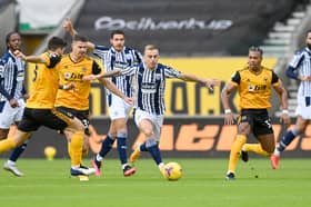 Action from the last Molineux meeting between Wolves and West Brom