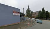 The location of the proposed 5G mast in Moor Street South/Park Street South, Wolverhampton