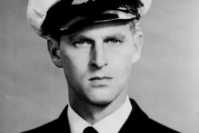 Prince Philip was a serving officer in the Royal Navy (PA)