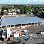 The new Lidl store is taking shape on the site of the former F A Gill meat wholesaler, Parkfield Road.
Tim Thursfield/Iconic Media Group


