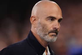 Manchester City manager Enzo Maresca before a match