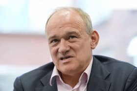 Liberal Democrat leader Sir Ed Davey during an interview with the Press Association at the party headquarters in Westminster, central London, ahead of the Liberal Democrat conference