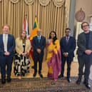 Staff and volunteers at Stourbridge Glass Museum met senior Sri Lankan officials