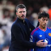 Michael Carrick and Lisandro Martinez