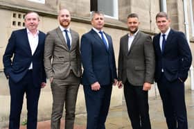 Barclays has strengthened its Black Country and Staffordshire team to support business growth. From left are: Tim Virgo (head of mid-corporate, North Wales & The Shires); Iain Nash, Carl Beardon (both relationship directors); Chris Taylor, (relationship manager); and James Meakin (head of mid-corporate, Midlands).