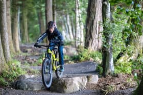 Mountain biking at Glenalmond