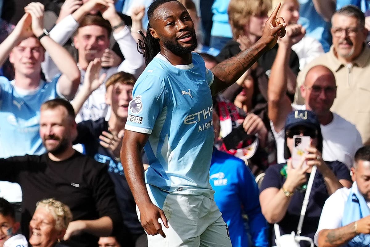 Antoine Semenyo hätte „kein Problem“ damit, den Angriff von Man City ...