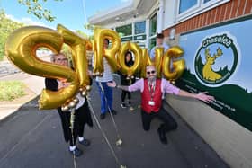Love Your School: Cannock and Chaselea Alternative Provision Academy.   Getting a very Strong Ofsted... Head: Paul Archer and pupils from the Junior Leadeship Team: Lacey 16, Ayman 15, Letia 16 and Myles 15.