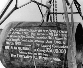 Rare photos give a glimpse behind the construction of the historical Elan Valley Aqueduct