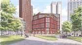 Sketch of how the Rackhams Place project in Birmingham could look