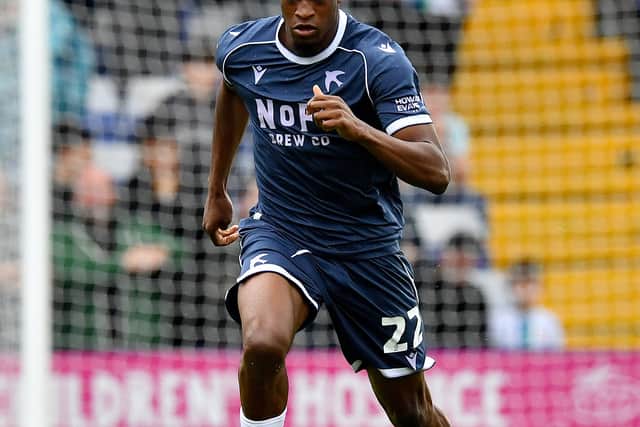 Elicha Ahui came on for Walsall at half-time.