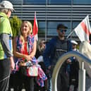 Protesters came out to make their voices heard about illegal migration