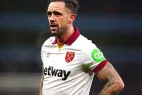 Danny Ings in action for West Ham