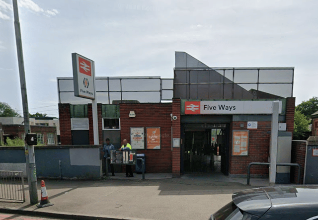 Emergency services on scene of incident at Birmingham train station